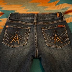Seven for all mankind size 12 girls jeans. Girls size 12 7famk.